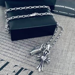 2022SS CHROME HEARTS Chrome Hearts featured product sale necklace