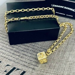 2022SS CHROME HEARTS Chrome Hearts luxury super low price necklace