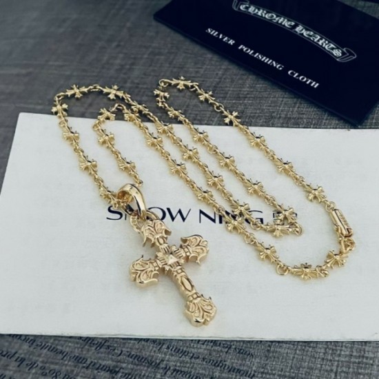 2022SS CHROME HEARTS Chrome Hearts celebrity favorite elegant necklace 2022SS CHROME HEARTS Chrome Hearts celebrity favorite elegant necklace