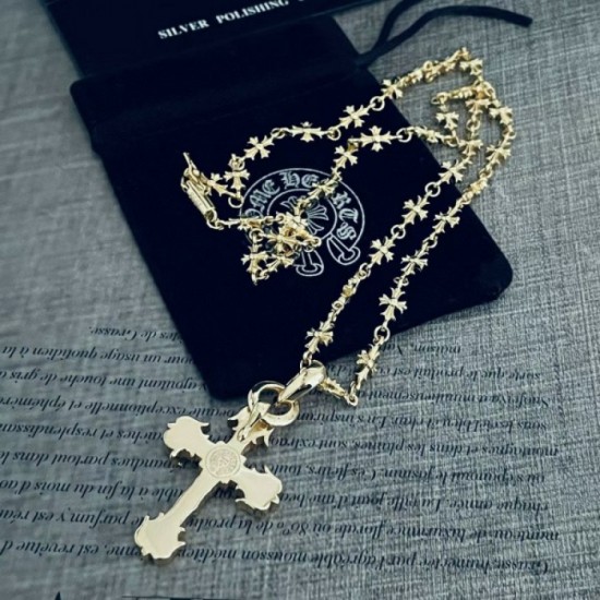 2022SS CHROME HEARTS Chrome Hearts celebrity favorite elegant necklace 2022SS CHROME HEARTS Chrome Hearts celebrity favorite elegant necklace