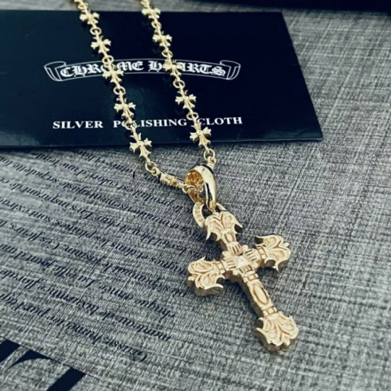 2022SS CHROME HEARTS Chrome Hearts celebrity favorite elegant necklace 2022SS CHROME HEARTS Chrome Hearts celebrity favorite elegant necklace