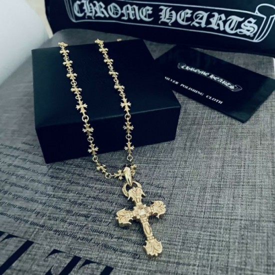 2022SS CHROME HEARTS Chrome Hearts celebrity favorite elegant necklace 2022SS CHROME HEARTS Chrome Hearts celebrity favorite elegant necklace