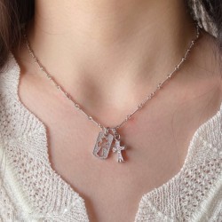2022SS CHROME HEARTS Chrome Hearts Necklace used by many celebrities