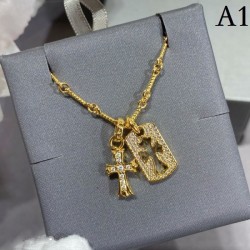 2022SS CHROME HEARTS Chrome Hearts Necklace used by many celebrities