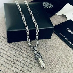 2022SS CHROME HEARTS Chrome Hearts Necklace full of luxury