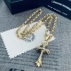 2022SS CHROME HEARTS Chrome Hearts The strongest item in summer Necklace 2022SS CHROME HEARTS Chrome Hearts The strongest item in summer Necklace