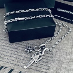 2022SS CHROME HEARTS Chrome Hearts Spring Summer New VIP Price Necklace