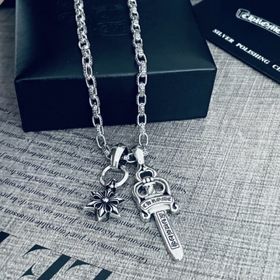 2022SS CHROME HEARTS Chrome Hearts Spring Summer New VIP Price Necklace 2022SS CHROME HEARTS Chrome Hearts Spring Summer New VIP Price Necklace