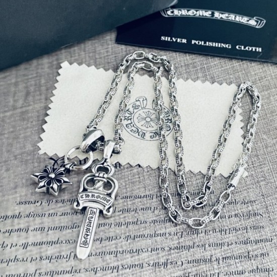 2022SS CHROME HEARTS Chrome Hearts Spring Summer New VIP Price Necklace 2022SS CHROME HEARTS Chrome Hearts Spring Summer New VIP Price Necklace