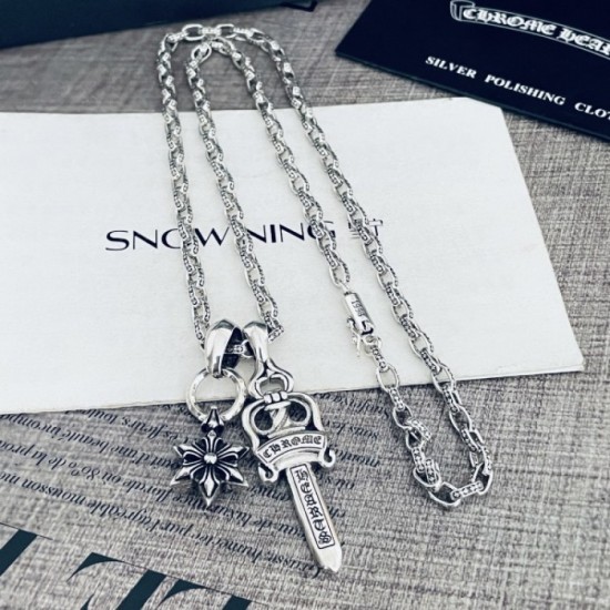 2022SS CHROME HEARTS Chrome Hearts Spring Summer New VIP Price Necklace 2022SS CHROME HEARTS Chrome Hearts Spring Summer New VIP Price Necklace
