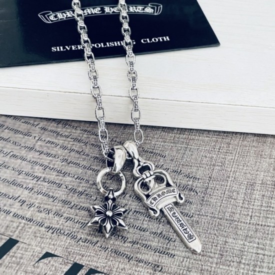 2022SS CHROME HEARTS Chrome Hearts Spring Summer New VIP Price Necklace 2022SS CHROME HEARTS Chrome Hearts Spring Summer New VIP Price Necklace