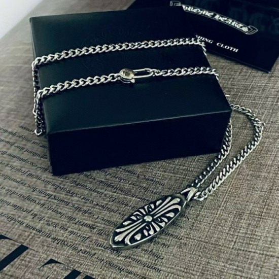 2022SS CHROME HEARTS Chrome Hearts overseas limited spring and summer arrival necklace 2022SS CHROME HEARTS Chrome Hearts overseas limited spring and summer arrival necklace