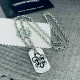 2022SS CHROME HEARTS Chrome Hearts fashionable forefront necklace 2022SS CHROME HEARTS Chrome Hearts fashionable forefront necklace