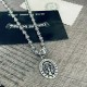 2022SS CHROME HEARTS Chrome Hearts No. 1 necklace this summer 2022SS CHROME HEARTS Chrome Hearts No. 1 necklace this summer