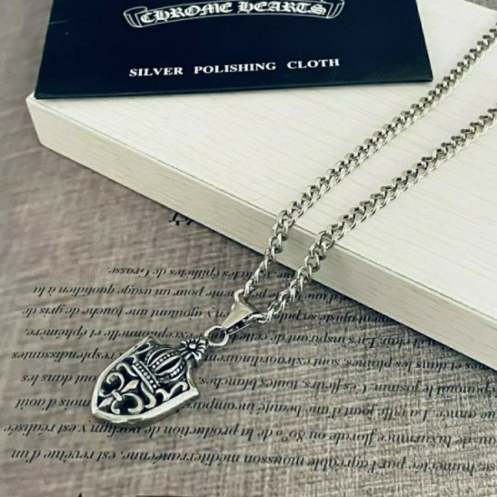 2022SS CHROME HEARTS CHROME HEARTS Spring new attention necklace 2022SS CHROME HEARTS CHROME HEARTS Spring new attention necklace