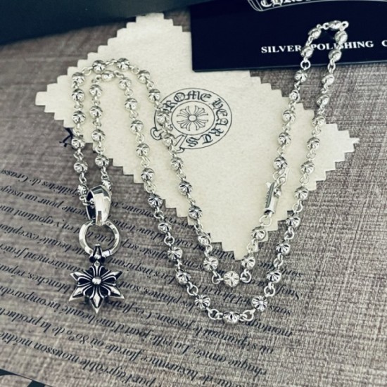 2022SS CHROME HEARTS Chrome Hearts explosive popular necklace in summer 2022SS CHROME HEARTS Chrome Hearts explosive popular necklace in summer