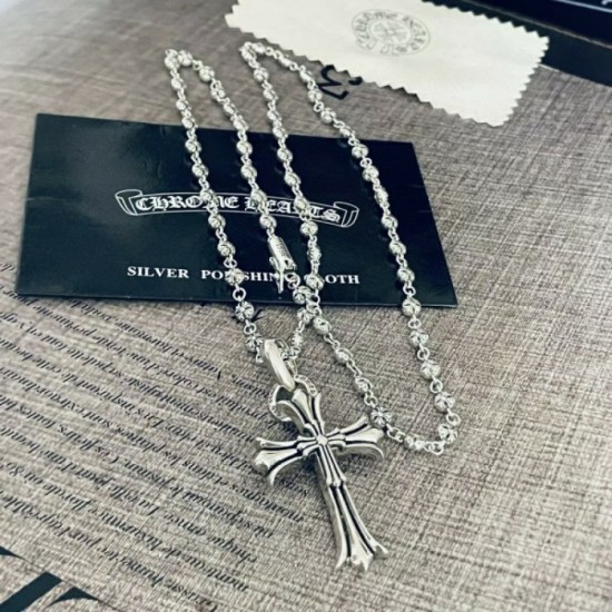 2022SS CHROME HEARTS Chrome Hearts Necklace to be worried about for summer 2022SS CHROME HEARTS Chrome Hearts Necklace to be worried about for summer