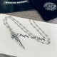 2022SS CHROME HEARTS Chrome Hearts spring and summer new popular brand necklace 2022SS CHROME HEARTS Chrome Hearts spring and summer new popular brand necklace