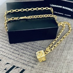 2022SS CHROME HEARTS Chrome Hearts summer classic style up necklace