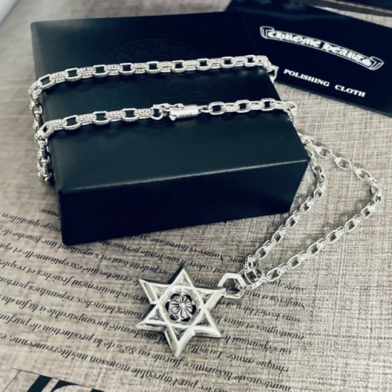 2022SS CHROME HEARTS Chrome Hearts This year's popular outfit necklace 2022SS CHROME HEARTS Chrome Hearts This year's popular outfit necklace