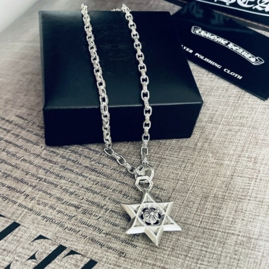 2022SS CHROME HEARTS Chrome Hearts This year's popular outfit necklace 2022SS CHROME HEARTS Chrome Hearts This year's popular outfit necklace