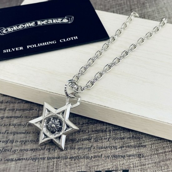 2022SS CHROME HEARTS Chrome Hearts This year's popular outfit necklace 2022SS CHROME HEARTS Chrome Hearts This year's popular outfit necklace