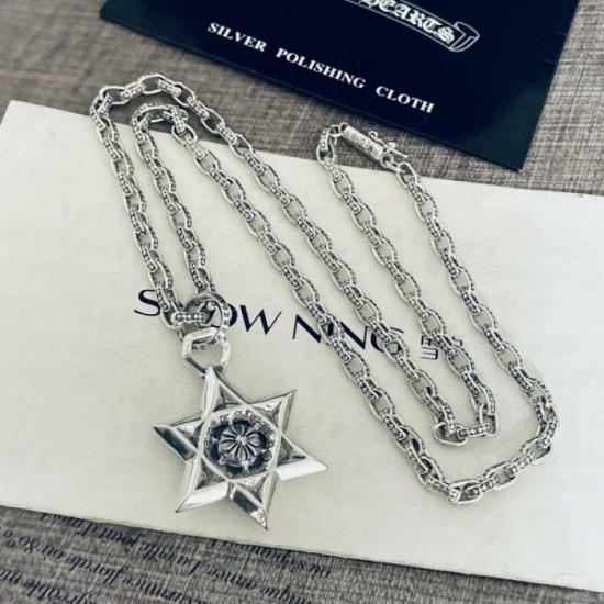 2022SS CHROME HEARTS Chrome Hearts This year's popular outfit necklace 2022SS CHROME HEARTS Chrome Hearts This year's popular outfit necklace