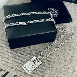 2022SS CHROME HEARTS Chrome Hearts must-have item necklace this season