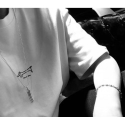 Overseas popular CHROME HEARTS Chrome Hearts 2022AW necklace