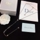 2022SS DIOR Dior Persistent popular classic product necklace 2022SS DIOR Dior Persistent popular classic product necklace