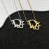 [Cheap] Luxury goods mail order DIOR Dior 2022AW necklace
