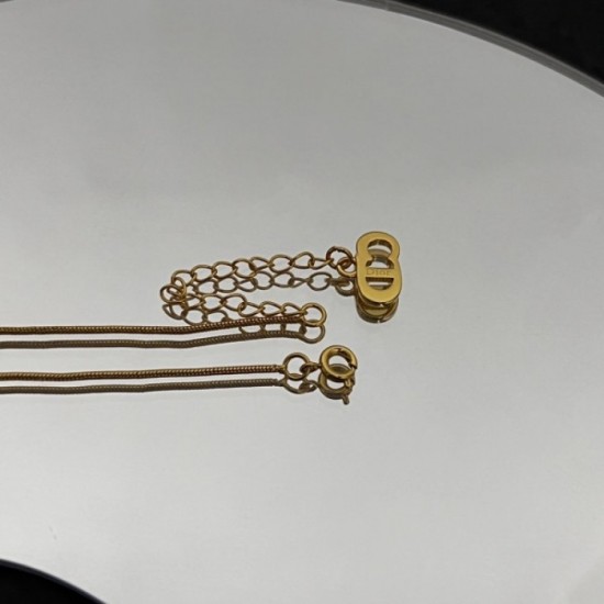 [Cheap] Luxury goods mail order DIOR Dior 2022AW necklace