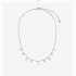 2022SS FENDI Fendi new damage processing necklace