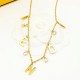 2022SS FENDI Fendi new damage processing necklace 2022SS FENDI Fendi new damage processing necklace