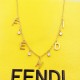 2022SS FENDI Fendi new damage processing necklace 2022SS FENDI Fendi new damage processing necklace