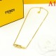 2022SS FENDI Fendi highly recommended necklace 2022SS FENDI Fendi highly recommended necklace