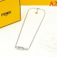 2022SS FENDI Fendi highly recommended necklace 2022SS FENDI Fendi highly recommended necklace