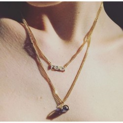 2022SS FENDI Fendi overseas limited new necklace