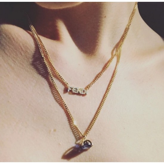 2022SS FENDI Fendi overseas limited new necklace 2022SS FENDI Fendi overseas limited new necklace