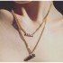 2022SS FENDI Fendi overseas limited new necklace