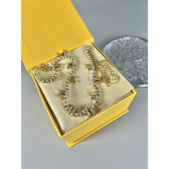 Overseas support rate is high! FENDI Fendi 2022AW necklace Overseas support rate is high! FENDI Fendi 2022AW necklace