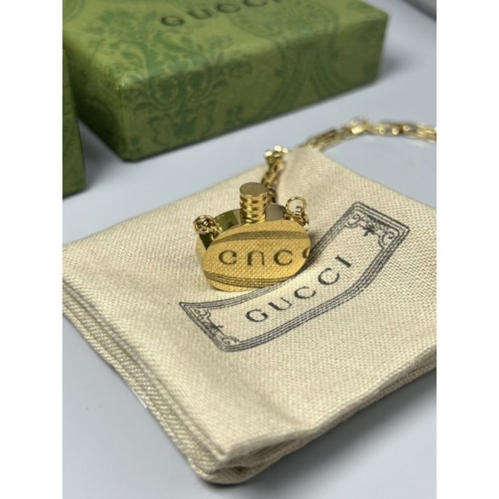 2022SS GUCCI Gucci super fashionable popular necklace 2022SS GUCCI Gucci super fashionable popular necklace