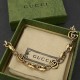 2022SS GUCCI Gucci summer outfit protagonist necklace 2022SS GUCCI Gucci summer outfit protagonist necklace