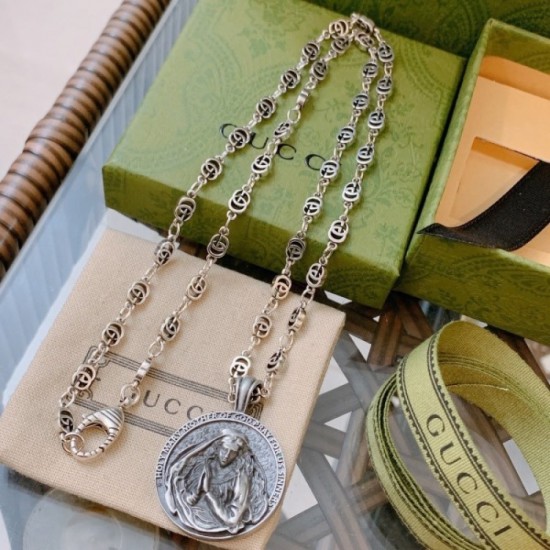 2022SS GUCCI Gucci crazy new summer works one after another Necklace 2022SS GUCCI Gucci crazy new summer works one after another Necklace