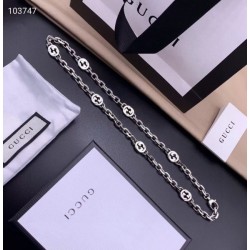 2022SS GUCCI Gucci Spring Summer Genuine Guarantee Necklace Unisex
