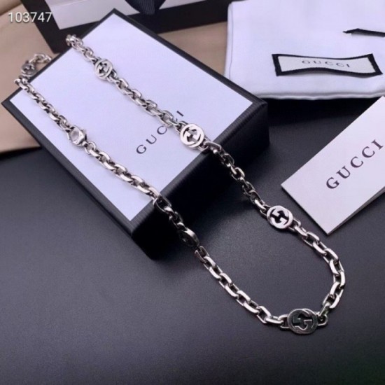 2022SS GUCCI Gucci Spring Summer Genuine Guarantee Necklace Unisex 2022SS GUCCI Gucci Spring Summer Genuine Guarantee Necklace Unisex
