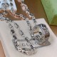 2022SS GUCCI Gucci Spring Summer Genuine Guarantee Necklace 2022SS GUCCI Gucci Spring Summer Genuine Guarantee Necklace