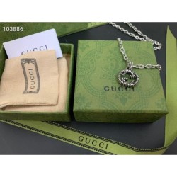 2022SS GUCCI Gucci Japan not yet in stock popular necklace unisex