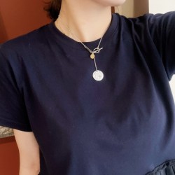 2022SS HERMES Hermes continues to be popular Limited item necklace
