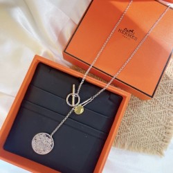 2022SS HERMES Hermes continues to be popular Limited item necklace